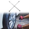 Cross Socket Wrench Ergonomic Accessory Sturdy Repair Tool Extended Tire