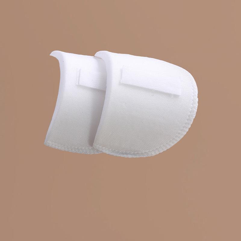 1 Pair of Breathable Invisible Velcro Shoulder Pads for Men and Women, Detachable Sponge, Wide Shoulders Right Angles And Anti-slip Shoulders