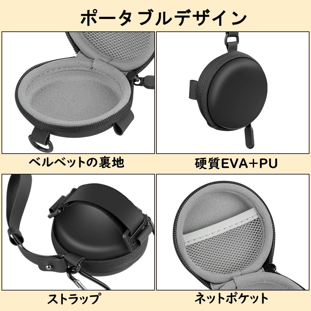 Für Go Plus Aufbewahrungshülle GO Plus Schutzhülle leichtes staubdichtes wasserdichtes EVA-Material Karabiner und Gurt inklusive + schmutzabweisend