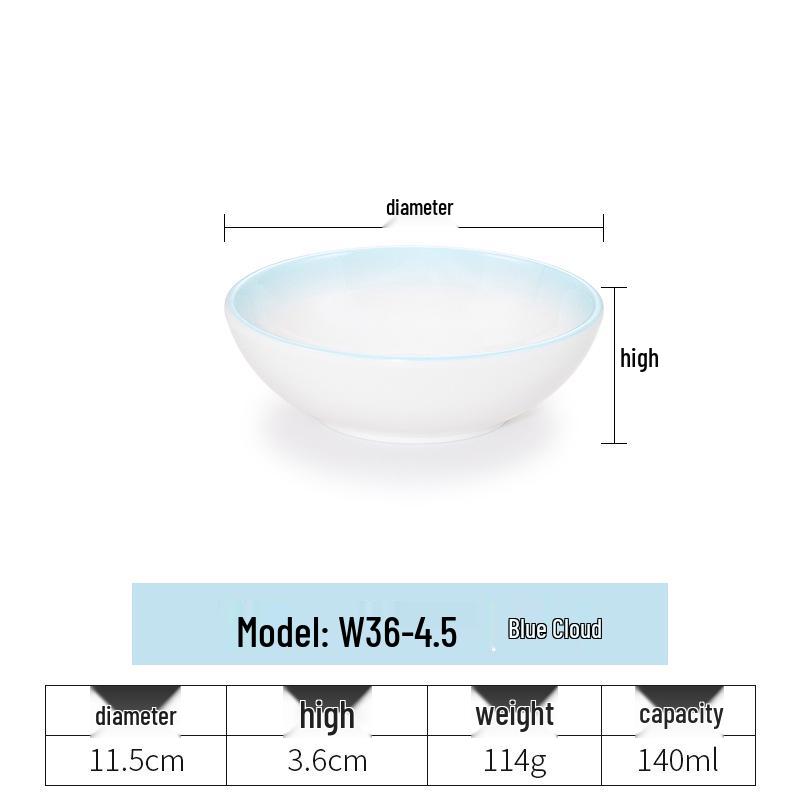 Imitation Porcelain Melamine Ramen Bowl - Large Douli Hat Design for Soup, Mala Tang, Rice Noodles