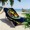 Club America Print Beach Towel, Large Soft Quick Dry Towel for Beach Camping Swimming