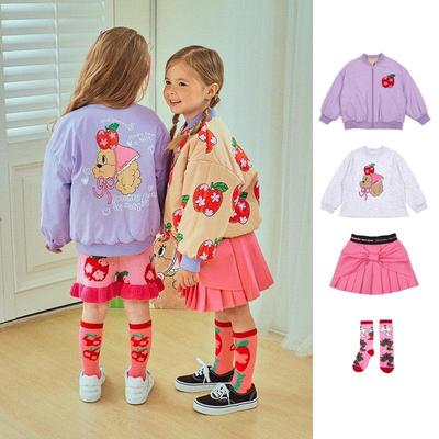 Spot BE25 Herfst Lente Meisjesmode Koreaans-Stijl Sweatshirt & Halve Rok Set voor Kinderen