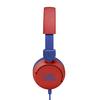JBL JR310 Kids' Headphones with Volume Control, Customizable Stickers, and Remote Control, Red/Blue, 2021 Model JBLJR310RED