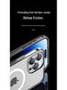 Wlons Magnetische Transparente Hülle für iPhone 17 Pro Max - 4er-Pack Kompatibel mit 17AIR
