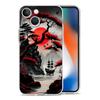 Japanese Bushido Samurai Transparent Phone Case For iPhone 15 16 14 13 12 11 Pro XS X XR SE 7 8 Plus Clear Lens Protect Cover