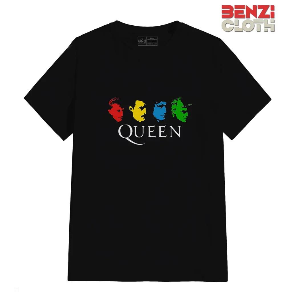 

Рок-музика Рапсодія, металева футболка Фредді Мерк юрі, зачіска Баджу, чоловіча футболка з коміксом гурту Queen, Богемське літо S