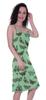Moomaya Printed Spaghetti Strap Nightgown For Women  s Lace V-Neck Sleepwear