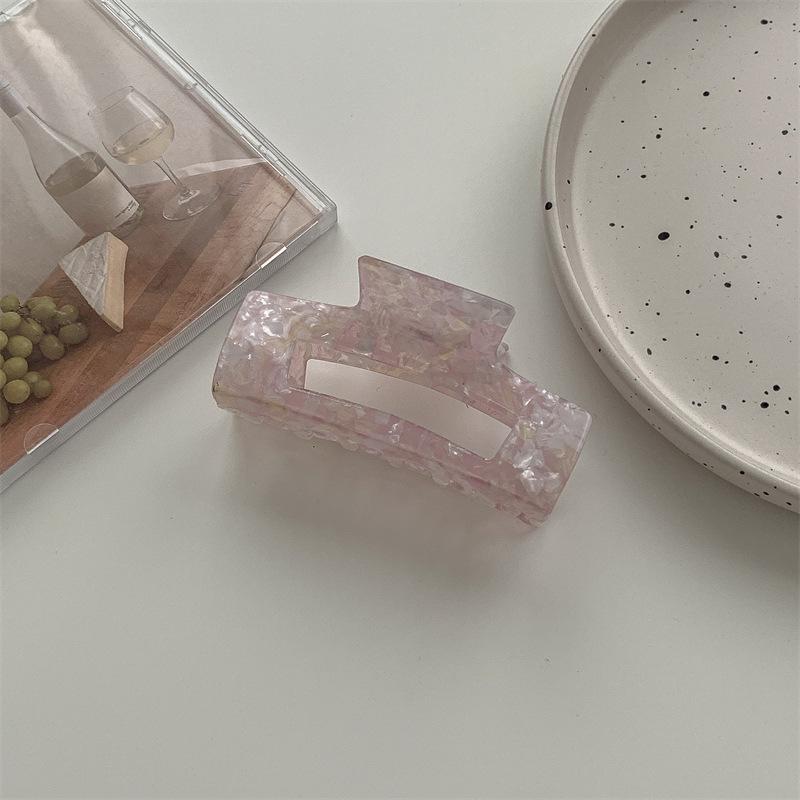 Koreansk Retro Skilpaddeskjell Hårklype for Kvinner - Sommer Hårnål Hodeplagg