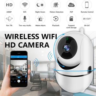 Kamera HD IP Bezprzewodowa kamera bezpieczeństwa domowego Kamera 360 stopni WIFI Kamera w chmurze Dwukierunkowy dźwięk Wizja nocna Kamera telewizyjna