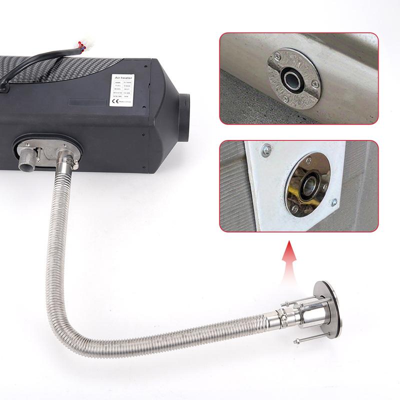 Heater Exhaust Pipe Straight Head/elbow 24Mm Stainless Steel 316, Universal for Air Diesel Heater Exhaust Pipe