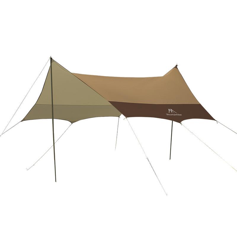 Mountain Guest Feiyun Outdoor Sun & Rain Protection Canopy Tent with 210 Silver-Coated Oxford Cloth