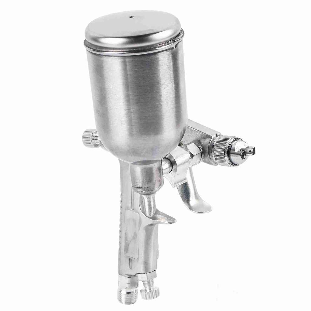 0,5mm Düse 125ml Schwerkraftzufuhr Modus Pneumatisches Werkzeug F2 Luft Farbspritzpistole