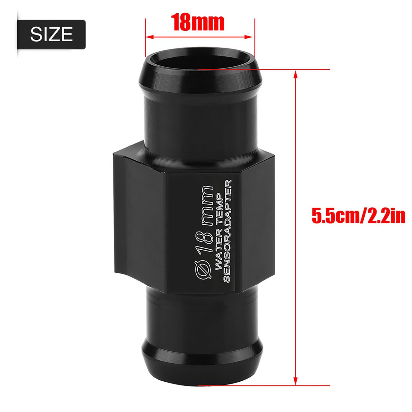 

Motorcycle Water Temp Temperature Joint Pipe Hose Sensor Gauge Adapter 18mm чёрный