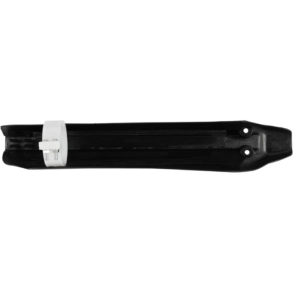 Front Fork Guard Cover for Hawk 250,PP Plastic Shock Absorber Protector Boot for Hawk 250-Black