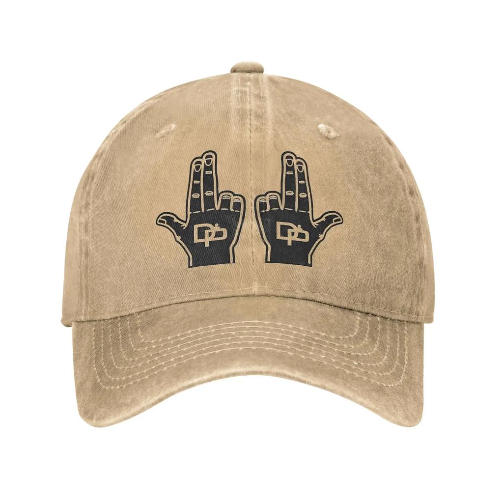 Arapper Logo Dp Unisex Style Baseball Cap Jul Distressed Washed Hats Cap Vintage Outdoor Activities Unstructured Soft Headwear