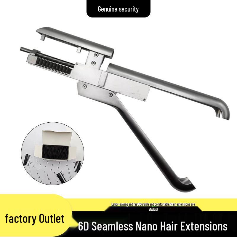 

6D Наращивание волос Инструмент для бесшовного наращивания первого поколения - Пистолет для наращивания для салонов красоты