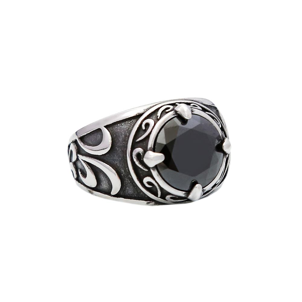 Fashion 316L Stainless Steel Simple Rings For Men Women Punk Hip Hop Square Band Flat Top Signet Ring Charm Party Jewelry Gifts