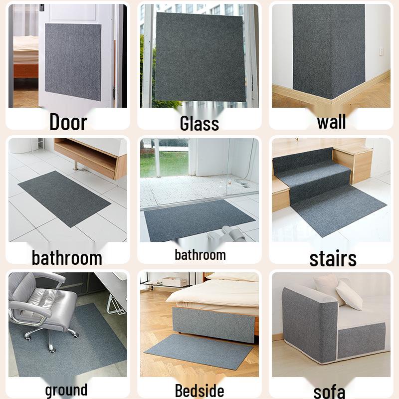 Self-Adhesive Cat Climbing and Scratching Mat - Wall and Sofa Protector, Customizable, Wear-Resistant Carpet