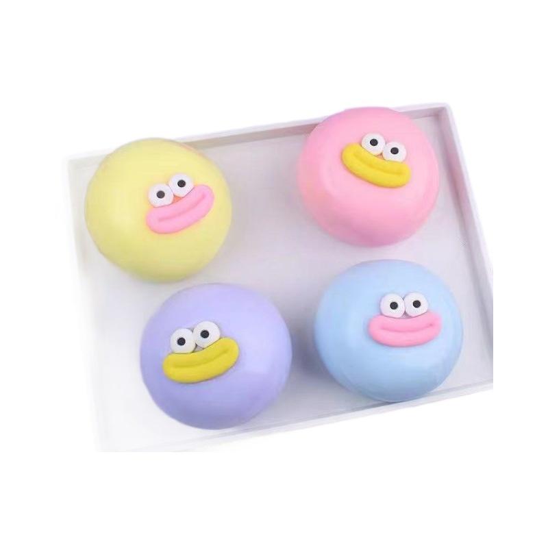YD TOYS New Squeeze Toy Stress-relief Big-mouth Sausage Silicone Rubber Ball Slow-rebound Unisex Youth (7-14 Years) Gift