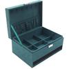 Jewellery Box Organiser, Portable Travel Case, Necklace, Earrings, Bracelet and Ring Jewellery Organiser with Safety Lock