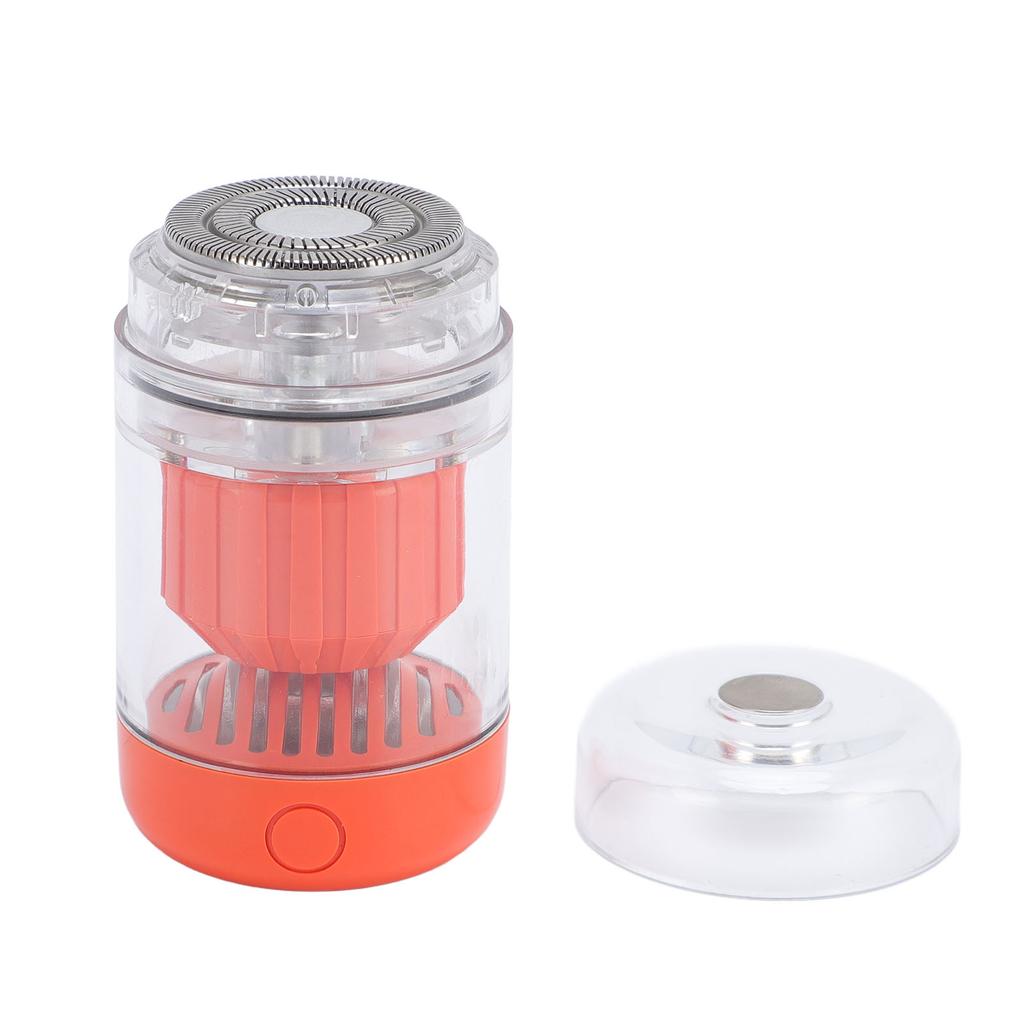 Mini Electric Trimmer for Men Fast Charging Transparent Body Ambient Lighting Pocket Size Electric T