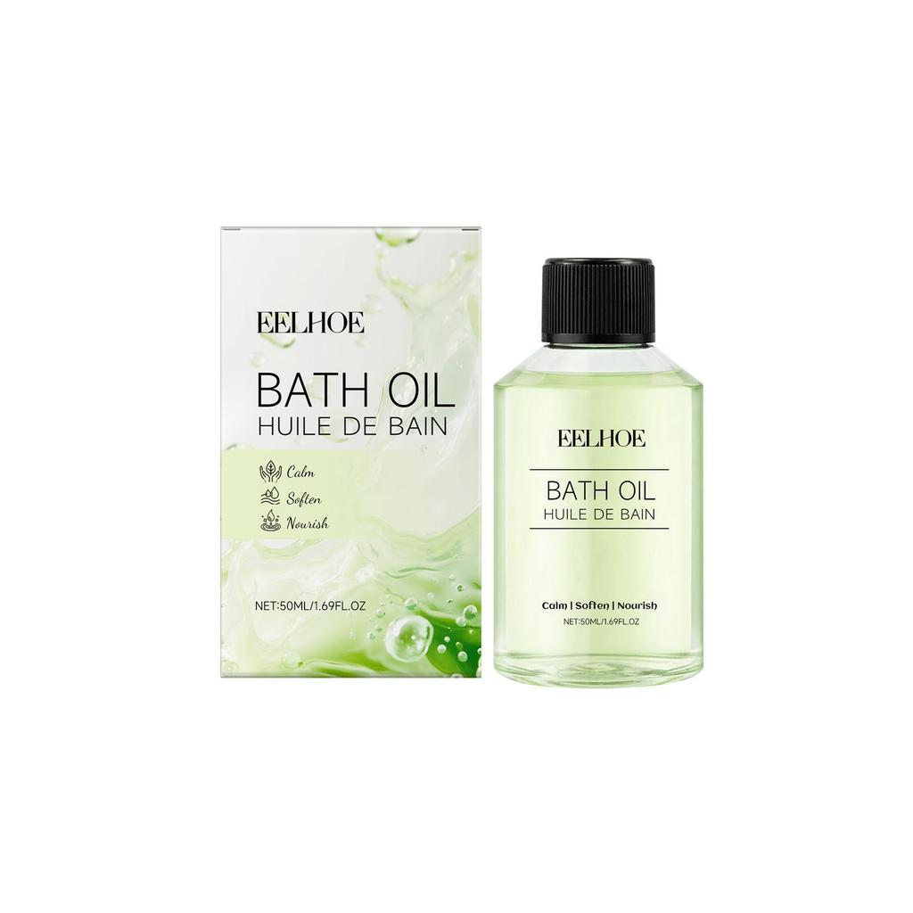 EELHOE Olio da Bagno Confortevole Delicato, detergente, idratante, deterge la pelle del corpo, leviga, rinfresca e dona comfort Olio da Bagno