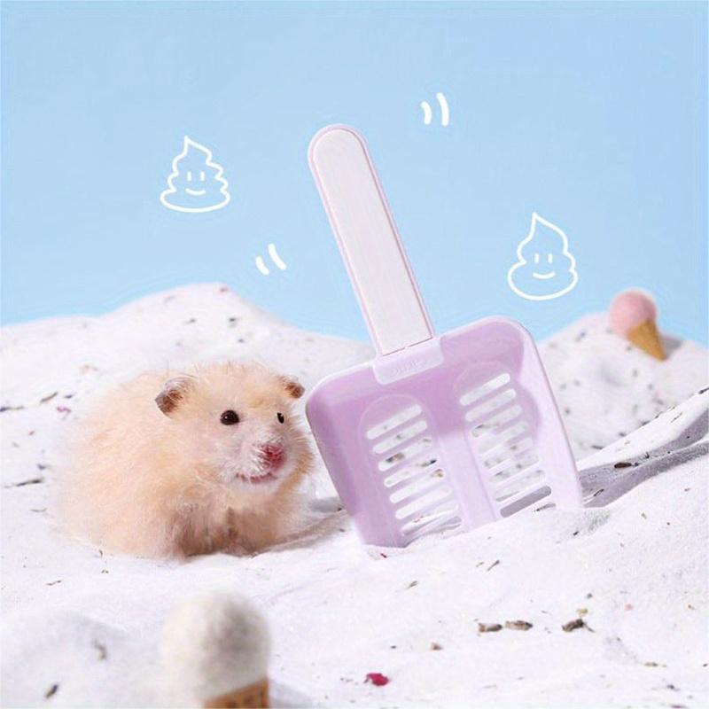 Hamster Badewannenschaufel Badesandschaufel Kleintiere Reinigungswerkzeug Kot Kleine Schaufel Käfigreinigungszubehör