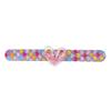Cartoon Unicorn Slap Bracelet Mermaid Wristband with Sequin Kids Birthday Party Favors Decor Gift for Guest Goodie Pinata Filler