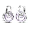Plated Hoop Earring for Woman Original Eardrop Pendientes Fashion Jewelry Gift