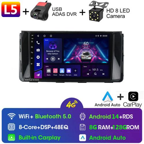 For Hyundai H350 / SOLATI 2015 - 2021 5G WIFI BT 4G LET NO DVD QLED Android 13 Car Radio Multimedia Video Player Navigation GPS