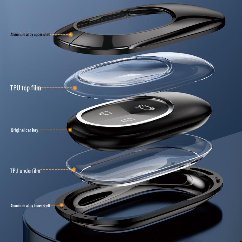 Aluminum Alloy Full-Coverage Protective Case for NIO ES8/ES6 Key Fob