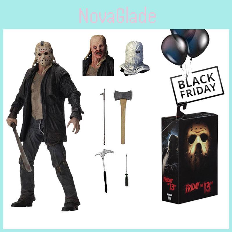 Neca 13 Jason 7 Hochwertiges PVC-Material 18cm Höhe Sammlerspielzeug