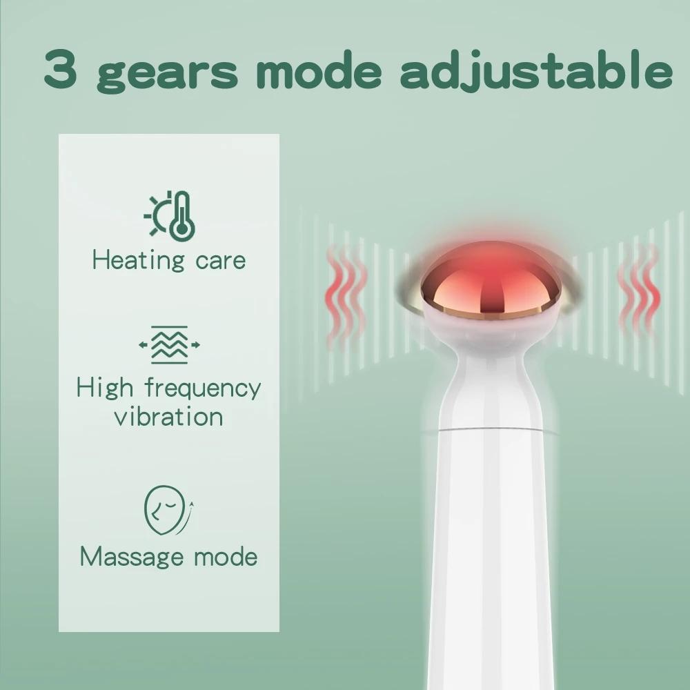Electric Vibration Eye Massager Anti-Ageing Wrinkle Dark Circle Removal Rejuvenation Mini Eye Beauty Device Sleeping Mask Pen