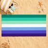 Asciugamano Arcobaleno Pride Gay LGBT Asciugatura Rapida Assorbente Asciugamano da Spiaggia per Sport, Fitness, Nuoto e Attività all'Aperto