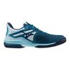 Tennis Shoes Wave Exceed Tour 6 AC Blue Green x White x Turquoise cm 2E [Mizuno] 22.5