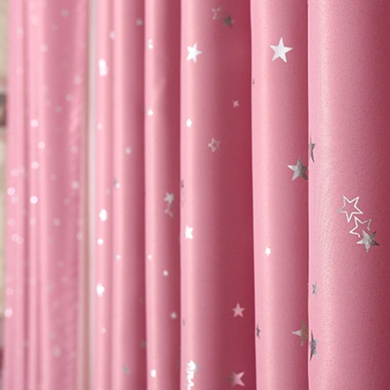 High Density Blackouts Curtains for Daytime Sleep With Noise Reductions and Fabric Easy Installation Home Decoration