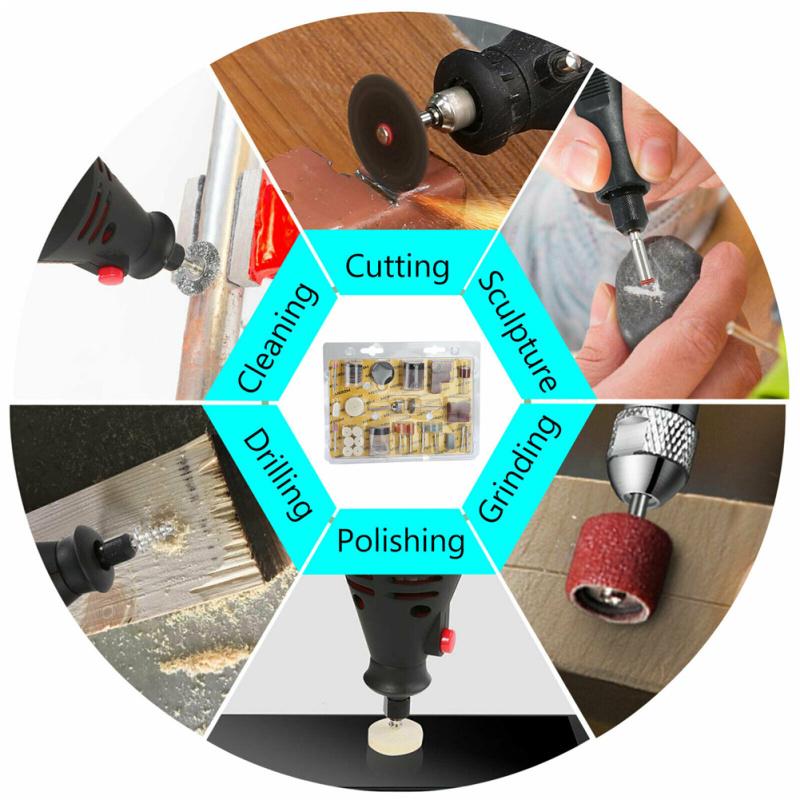 105pcs Mini Electric Drill Grinder Multi-purpose High Efficiency Rotary Power Tool Grinding