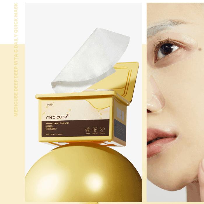 Medicube Deep Vita C Daily Quick Mask 350ml 30EA