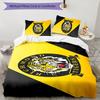 Richmond Tigers 3pcs Bedding Set Duvet Cover Closure Includes 1 Duvet Cover & 2 Pillowcases for All Seasons Bedroom Home Dorm Decor