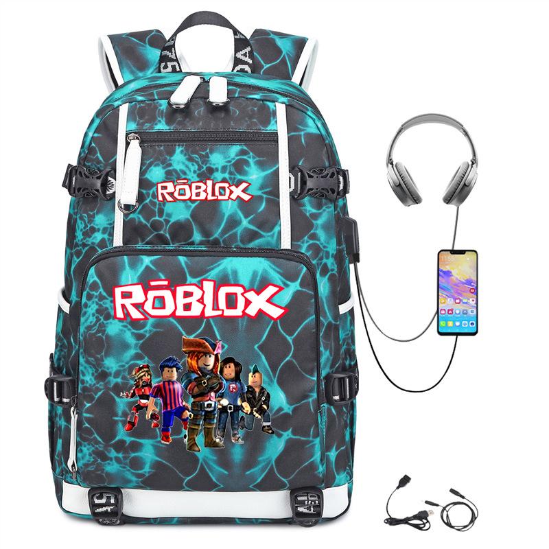 Hot Selling Game-Themed Outdoor Travel Bag Large Capacity with USB Hiking Backpack