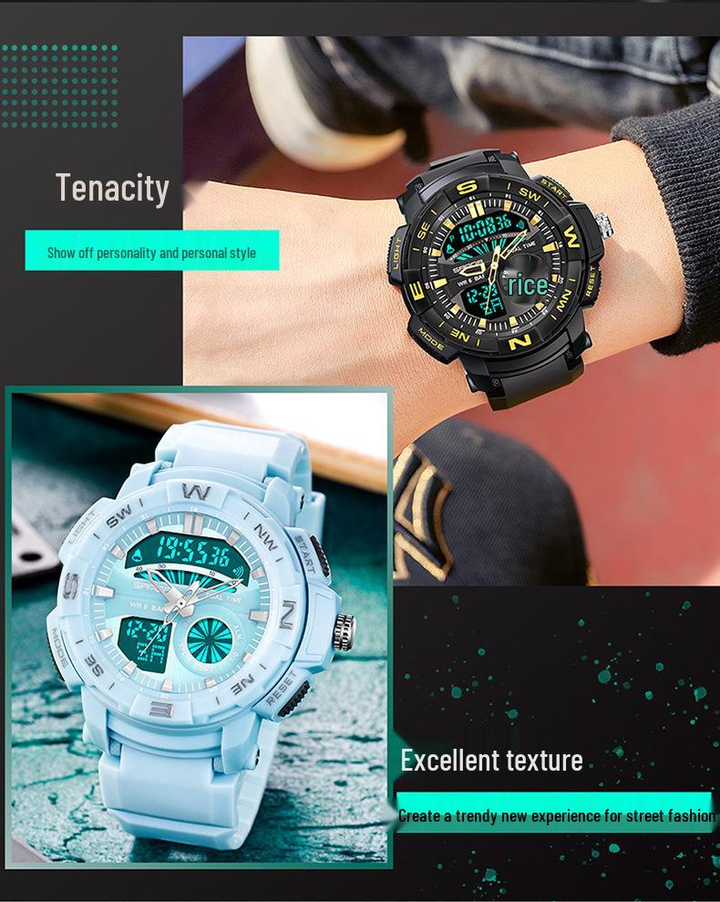 Sanda Luminous Outdoor Sports Digital Watch for Men, Women, and Students – Stylish and Cool Wristwatch