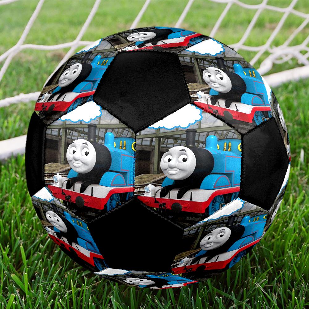 Thomas Theme Size 5 Soccer Ball, Suitable for Both Indoor and Outdoor Matches, a Gift Suitable for Everyone.