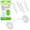 Disposable Invisible Nose Mask Filter Nasal Dilator Dust-Proof Anti-Dust Powder Haze Industrial Nose Plug S M L XL 10-Pack