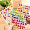 10Sheets DIY Decorative Stickers Journal Sticker Star Heart Dot Self-Ahesive Handmade Material Planner Diary Decoration Gift ZYF