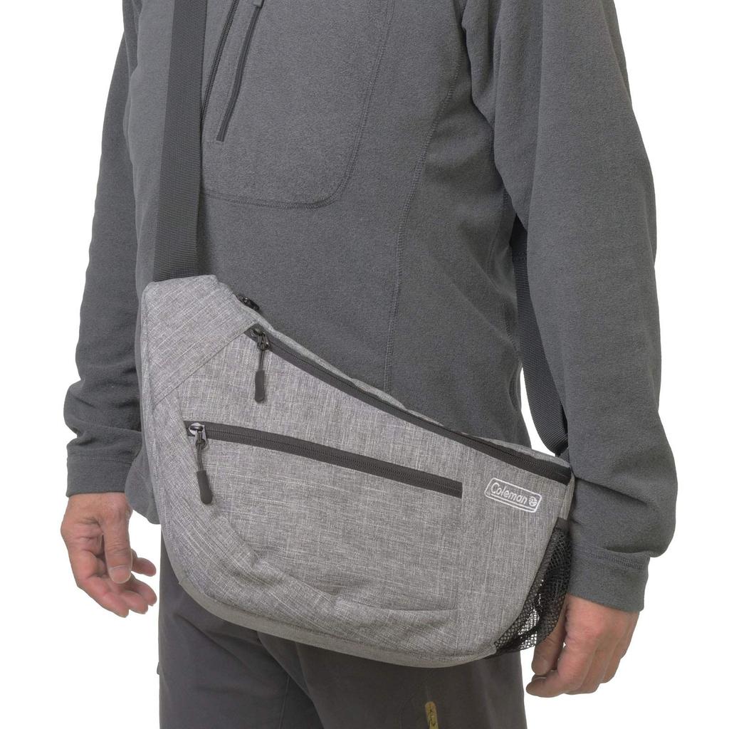 Etsumi Coleman Camera Bag Shoulder Coleman Camera Shoulder Bag SLR Melange Gray [Etsumi] & 4.5L VCO-8740