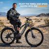 Hedatx TX19 Biciclette Elettriche per Adulti 48V 1000W 19.2Ah Ebike 45km/h Biciclette Elettriche 29 Pollici E Bike Uomo MTB Mountainbike Potente