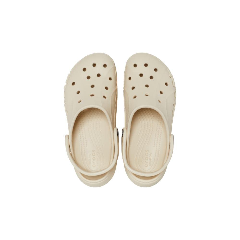 Sandalbaya Platform Clog Winter White 23cm [Crocs]