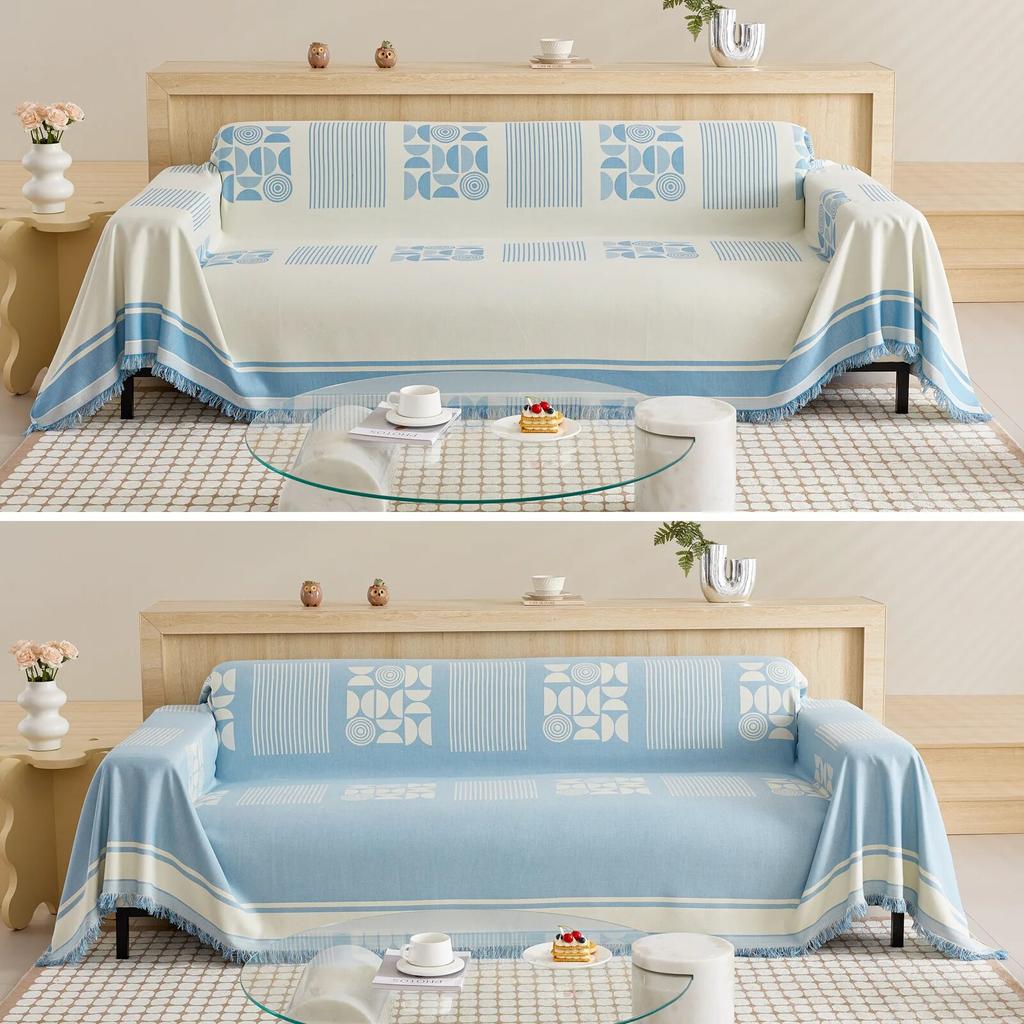 Square Sofa Cover Cloth All Inclusive Universal Dustproof All Season Blanket Cover