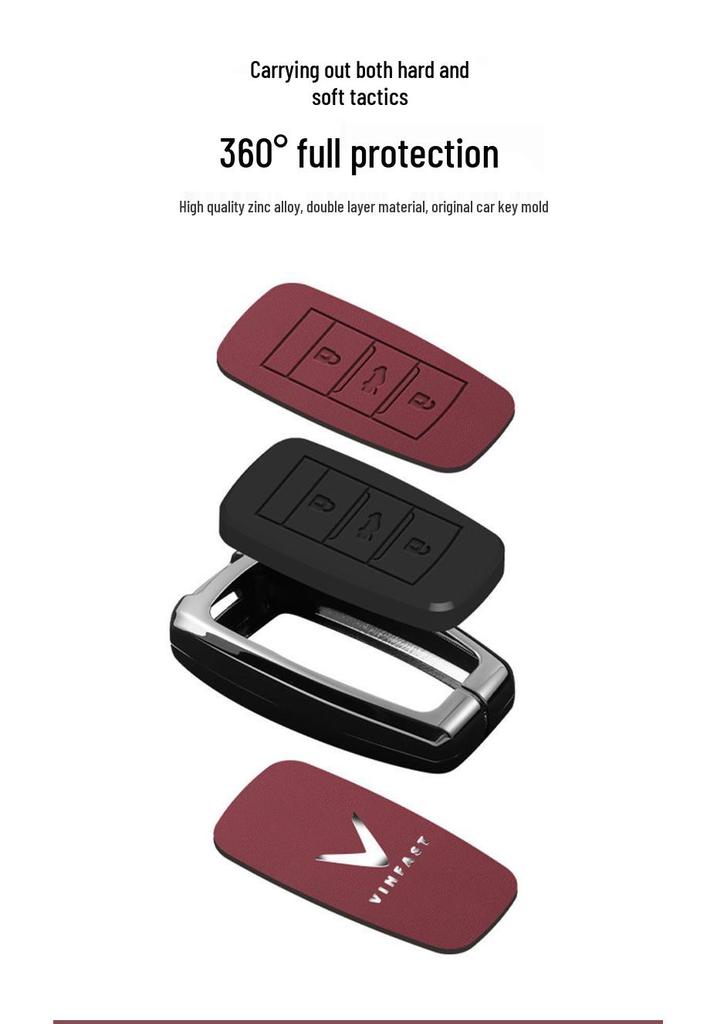 Zhonghua V5 & H530 Premium Key Cover: Durable, Dustproof, and Compatible with Junjie Models