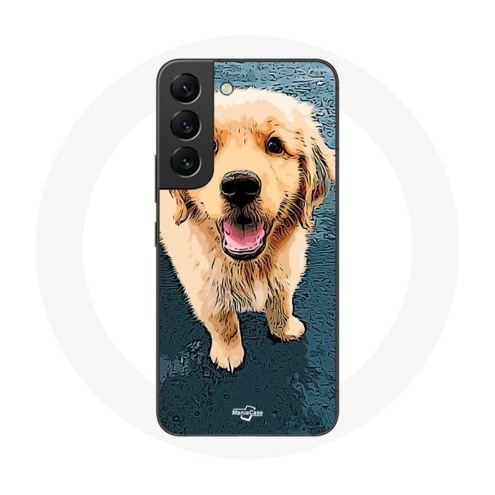 Case for Samsung Galaxy S21 FE Golden Retriever Puppy